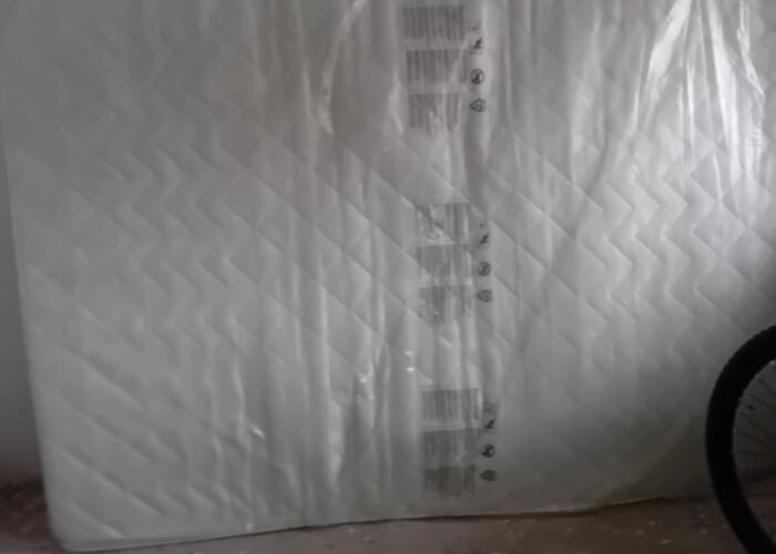 Grajewo ogłoszenia: Sprzedam używany  materac piankowo - sprężynowy. Stan dobry.